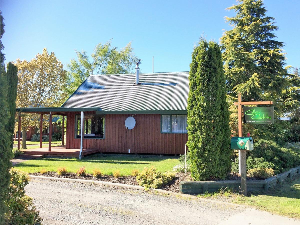Cedar Chalets And Barkers Lodge Methven Exterior foto